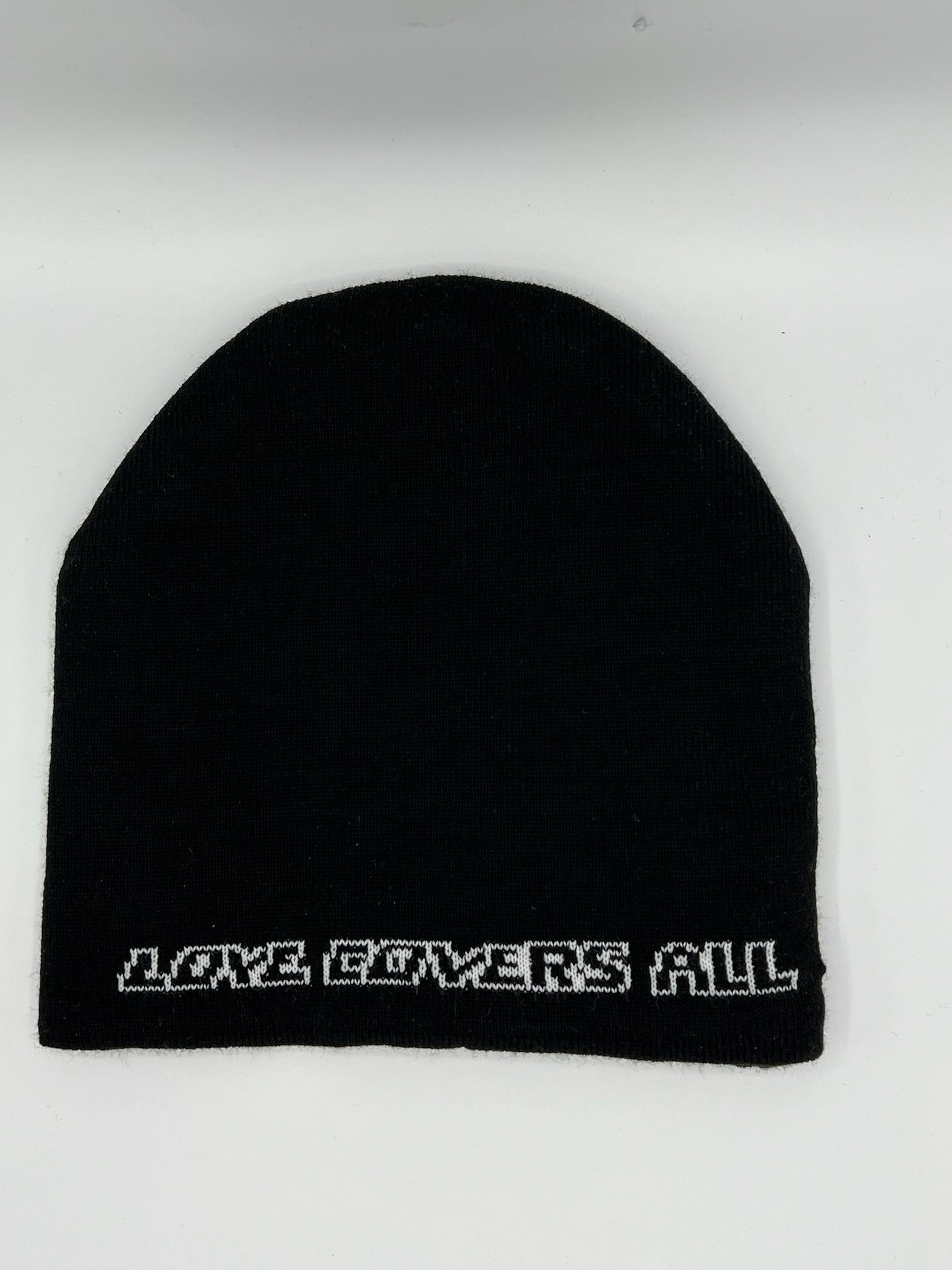 Fueled By Love Beanie - Black and White