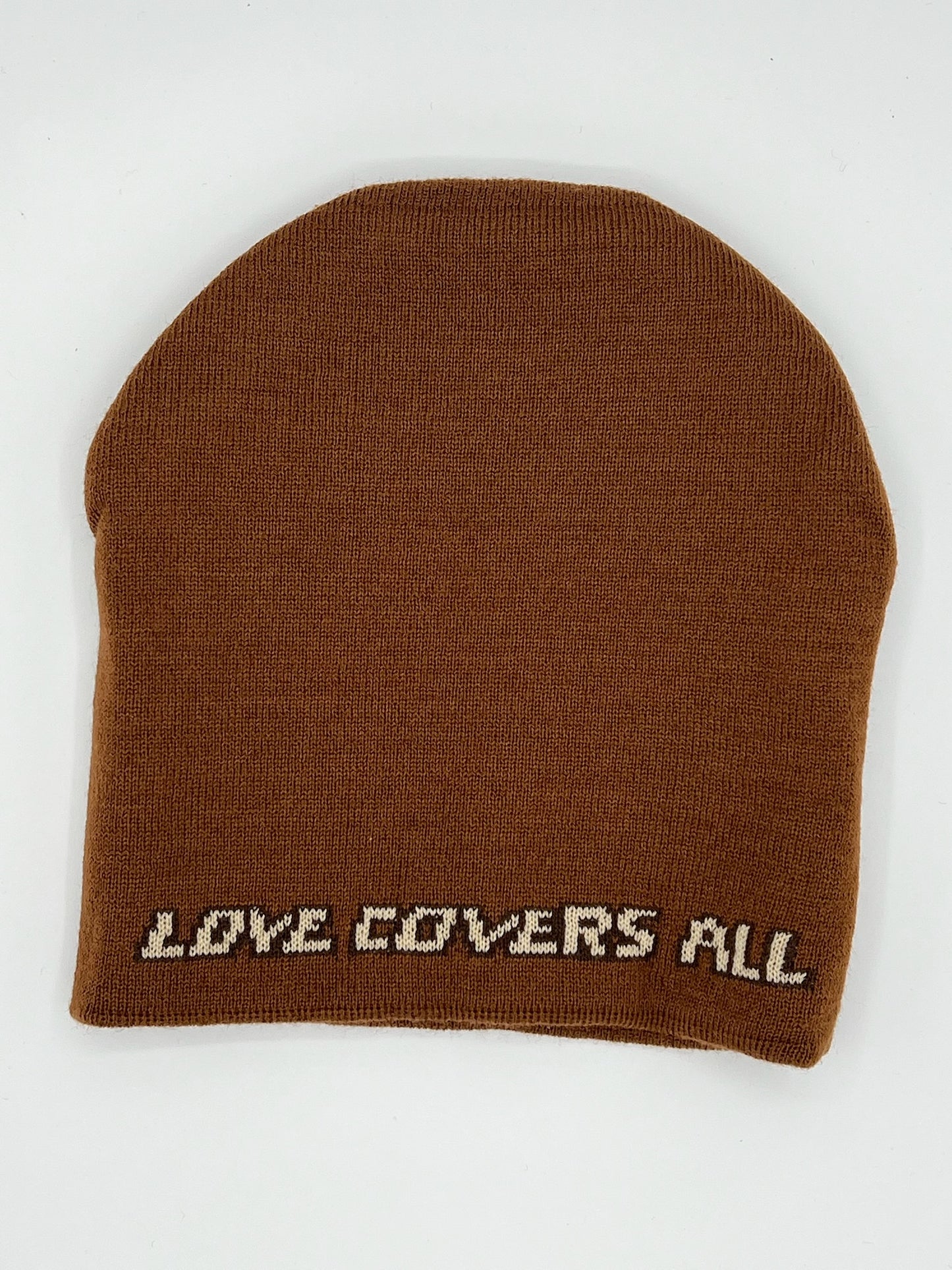 Fueled By Love Beanie - Brown