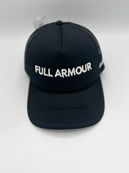 FULL ARMOUR Foam Trucker Hat - Black