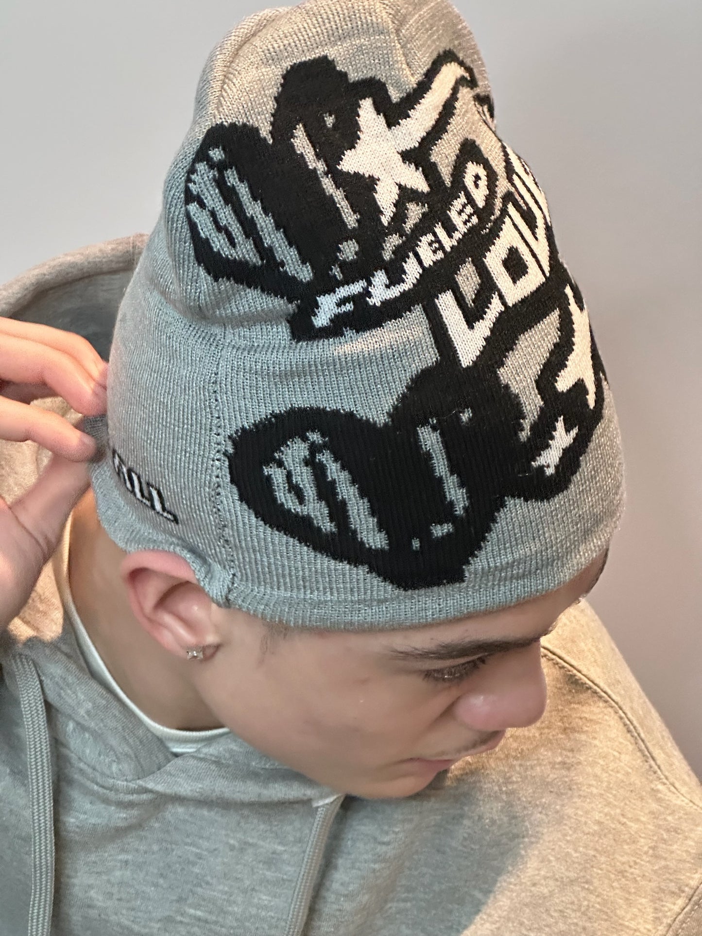 Fueled By Love Beanie - Grey