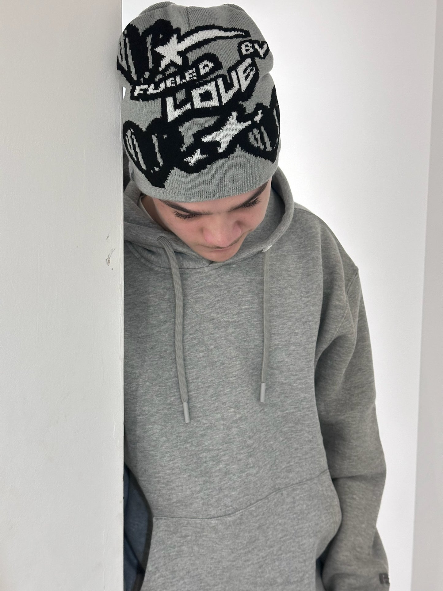 Fueled By Love Beanie - Grey