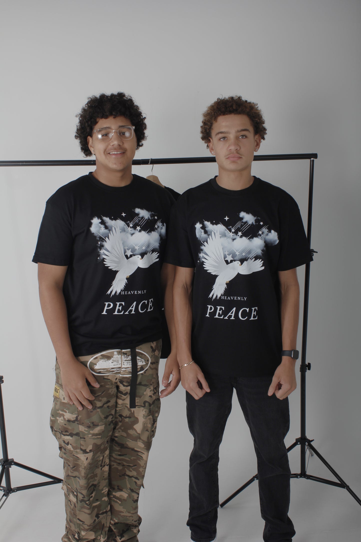 Heavenly Peace T-Shirt - Black