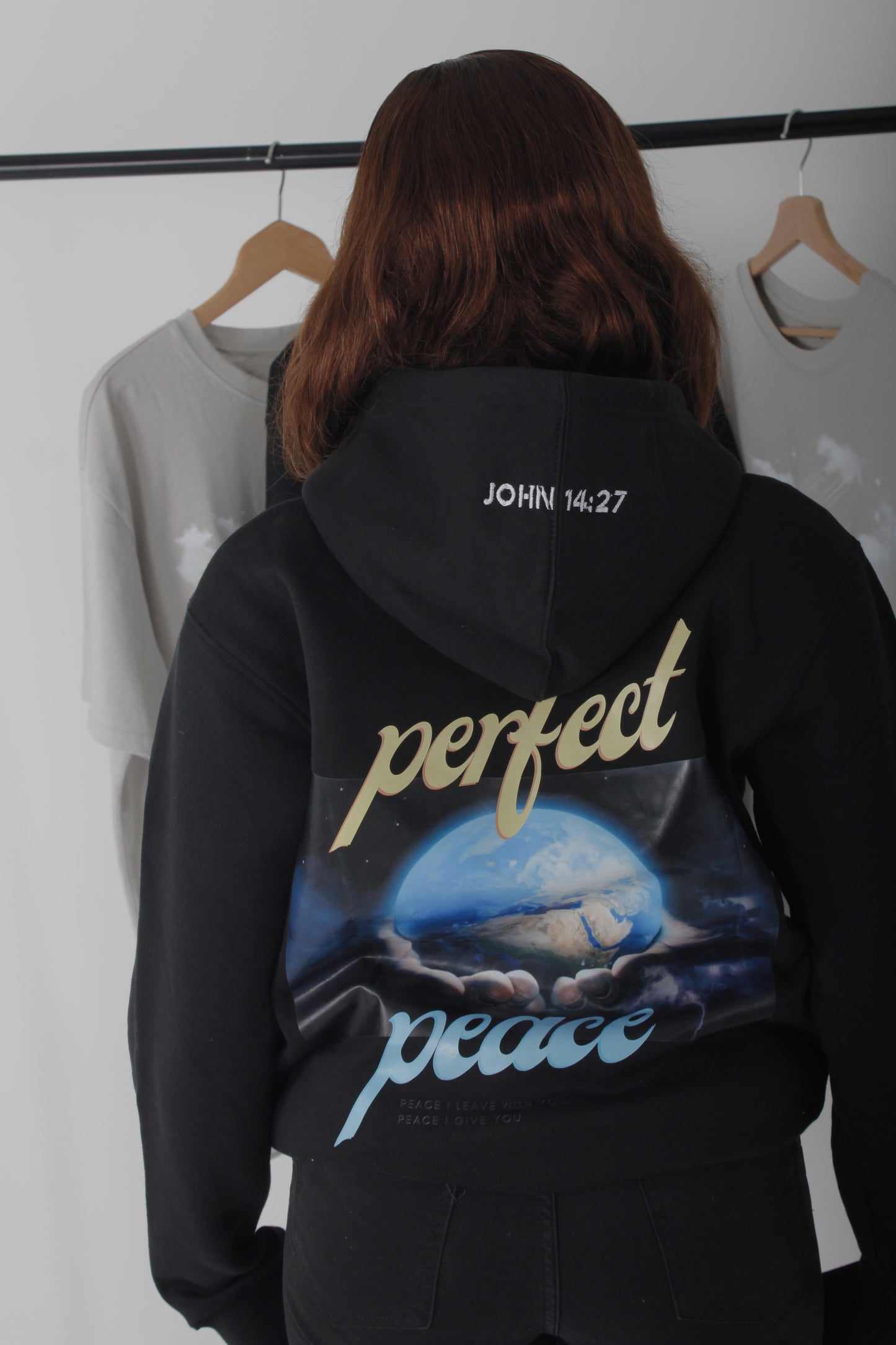 Perfect Peace Hoodie - Black